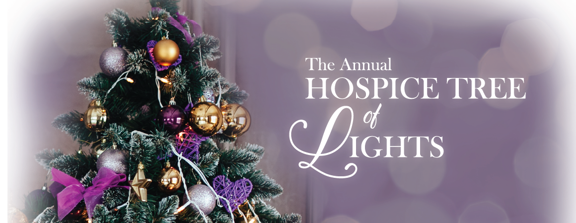 Annual Hospice Tree of Lights - Every Light Has a Story!